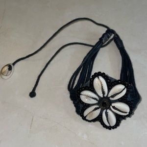Black Cowrie Shell Bracelet